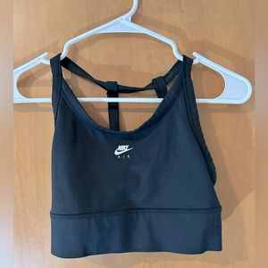 Black size small Nike sports bra